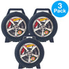 Hot Wheels 30 Car Case Wheel Shaped Collector Carrier Tara Toy 3 Pack New
