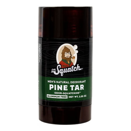 Dr. Squatch Pine Tar Deodorant 2.65 oz 1 Pack New