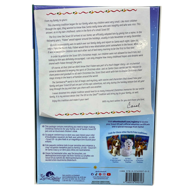 The Elf on the Shelf A Christmas Tradition Boy Book & Elf 2 Pack New