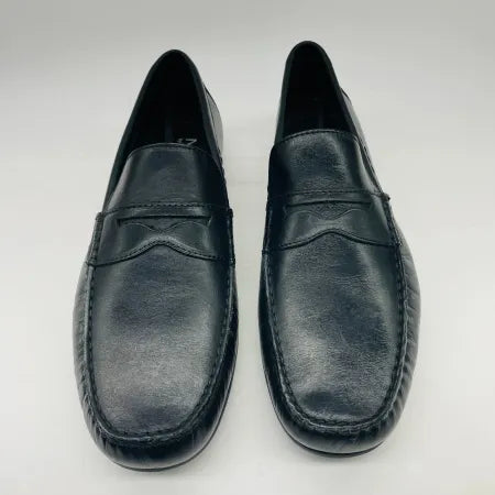 Marc Joseph Mens NEBRASKA Black Penny Loafers Shoes 10 2
