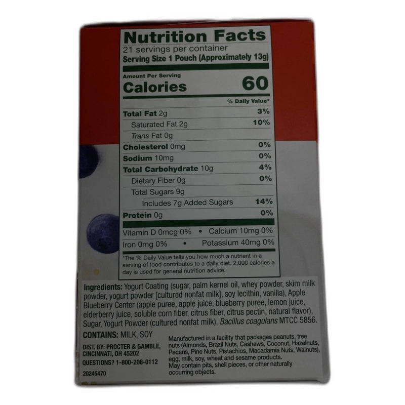 Align Probiotic Yogurt Coated Fruit Bites 42 Total Exp 01/27 Pack of 2 New