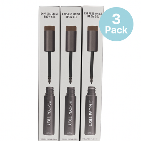 W3LL PEOPLE Expressionist Brow Gel 0.11oz 3 Pack New