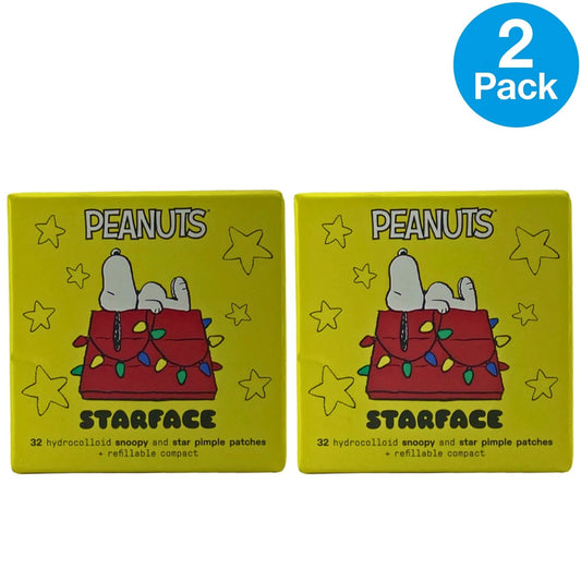 Starface Snoopy Hydrocolloid Pimple Patches 32 Ct 2 Pack