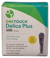 OneTouch Delica 30G 100ct Blood Glucose 300 Total Exp 03/30 Pack of 3 New