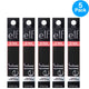 e.l.f. O Face Satin Lipstick Dirty Talk 0.13 oz 5 Pack New