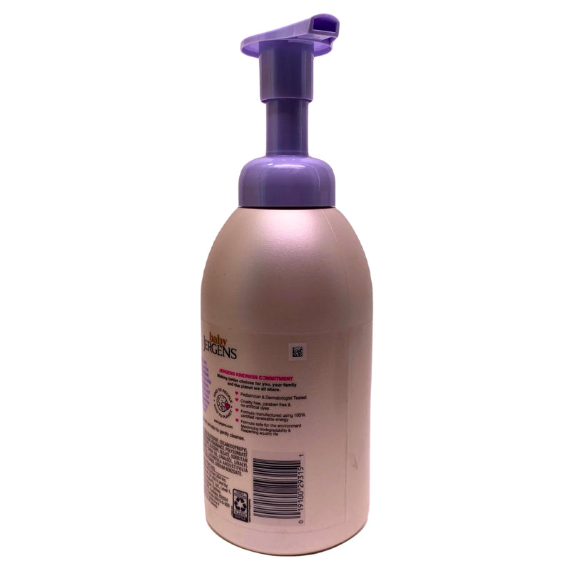 Baby Jergens Calming Head-to-Toe Wash Moisture Care Tear-Free Foam 18 fl oz