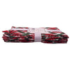 Christmas Plaid Cotton Dinner Napkins 18x18 in 5 Pack New