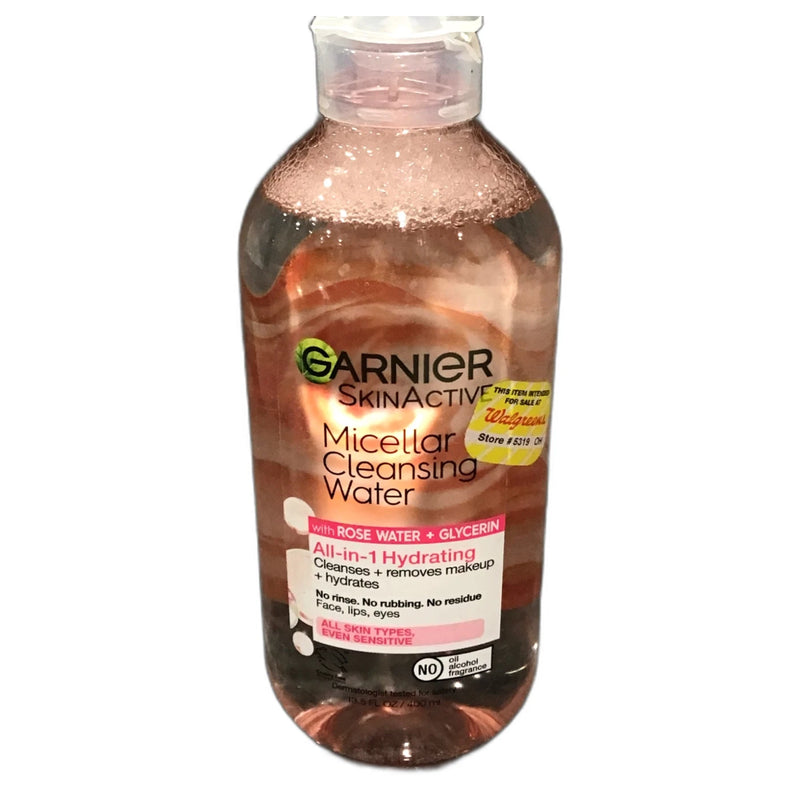 Garnier Micellar Cleansing Water All-in-1 Pack of 3 New