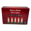 Merry Brite Count Mini String Clear White Bulb 210 Total Pack of 3 New