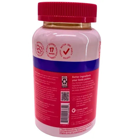 SmartyPants Women's Multivitamin Gummies - 17 Essential Nutrients - 60ct - 2 PK