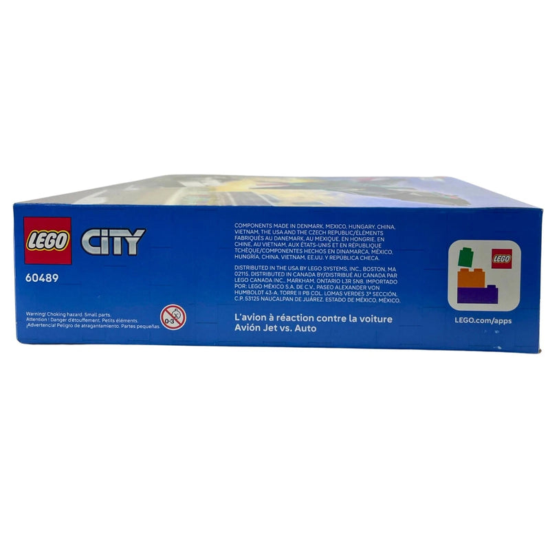 LEGO City Jet vs Car 60489 Building Toy 259 Pieces New Sealed