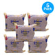 Johnson's Hand & Face Wipes 25 Count 5 Pack New