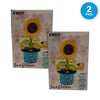 Ewed Flower Building Toy Playset Educational Blocks Kids Pack of 2 New