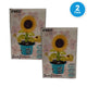 Ewed Flower Building Toy Playset Educational Blocks Kids Pack of 2 New