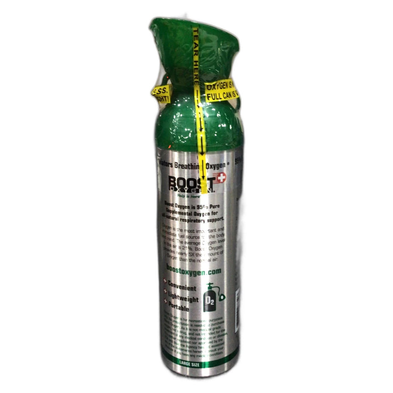 Boost Oxygen Two Cans 95% Pure Natural O2 Large Size 10L Sealed New