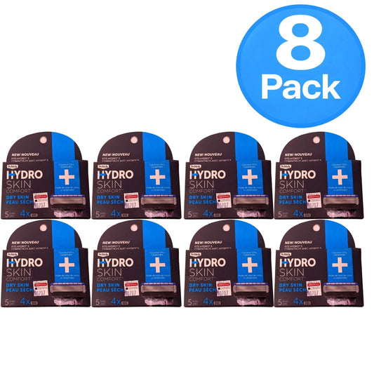 Schick Hydro Skin Comfort Dry Skin Razor Refills with Coconut Oil & Ceramides