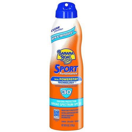 Banana Boat Sport Performance SPF 30 Spray 8oz bottle by Savvydeal