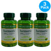 Nature's Bounty Turmeric 538mg Standardized Extract 45 Capsules Exp 12/27 3 Pack