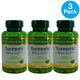 Nature's Bounty Turmeric 538mg Standardized Extract 45 Capsules Exp 12/27 3 Pack