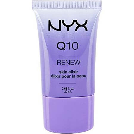 NYX Q10 Renew Skin Elixir Primer, Coenzyme (CoQ10 ) Skin Serum and Primer, 0.68