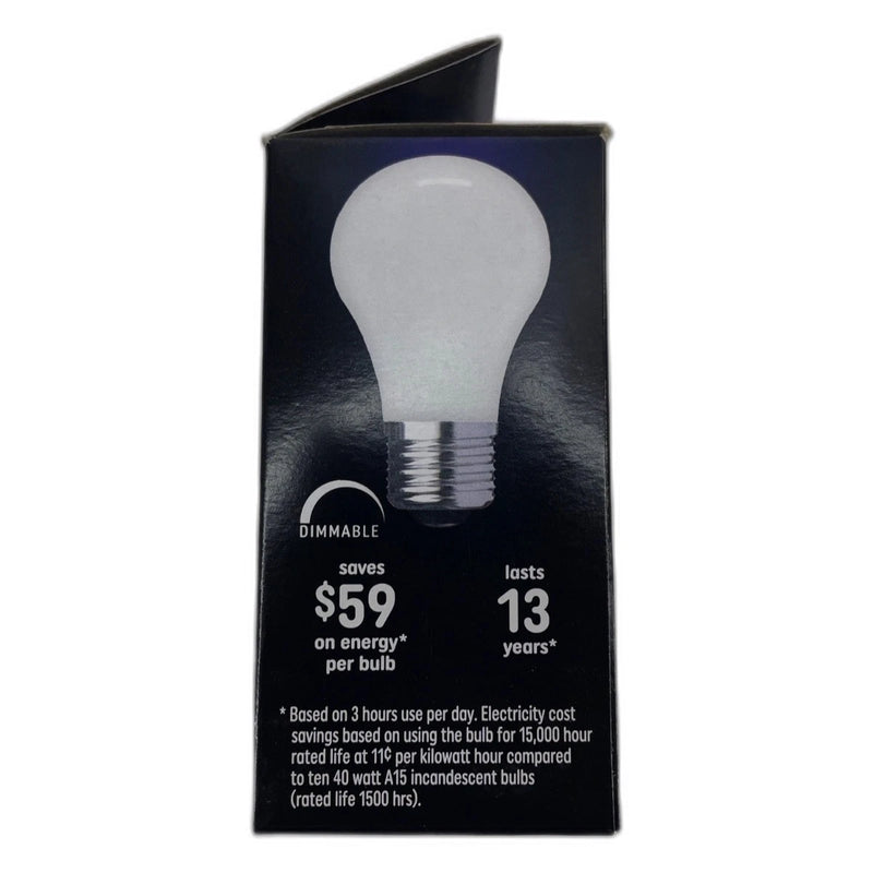 GE LED Soft White Ceiling Fan Bulbs A15 40W 4W 2 -4 Total Pack of 2 New