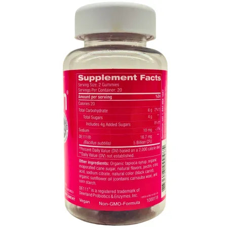 Florajen Women’s Probiotic 40 Gummies Berry Flavor – Exp 03/2026