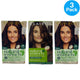 Clairol Natural Instincts 4W Dark Warm Brown Hair Color 3 Pack New