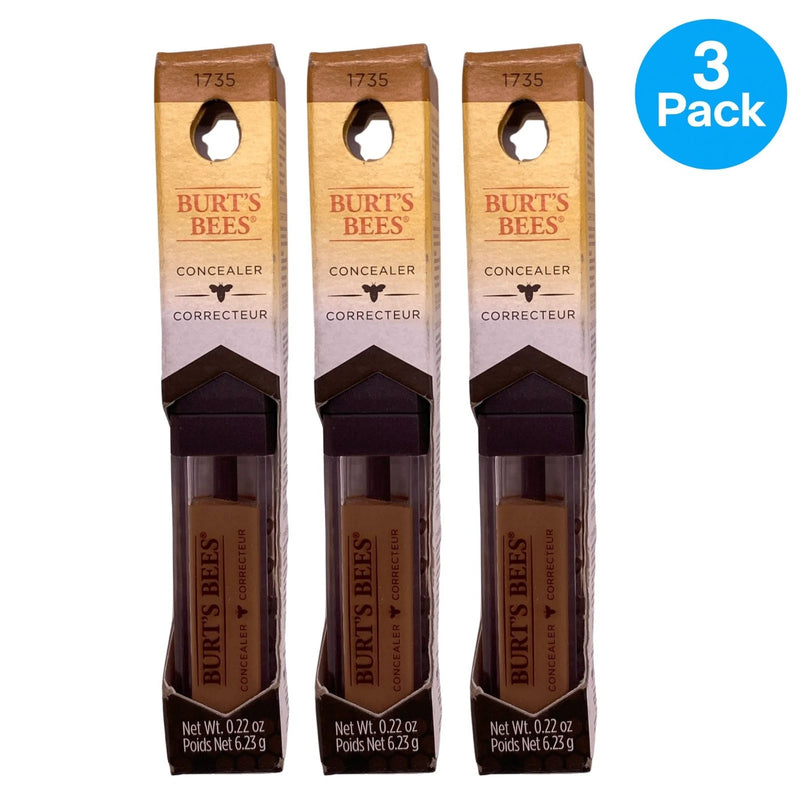 Burt's Bees Concealer 1735 3 Pack Creamy Natural Coverage