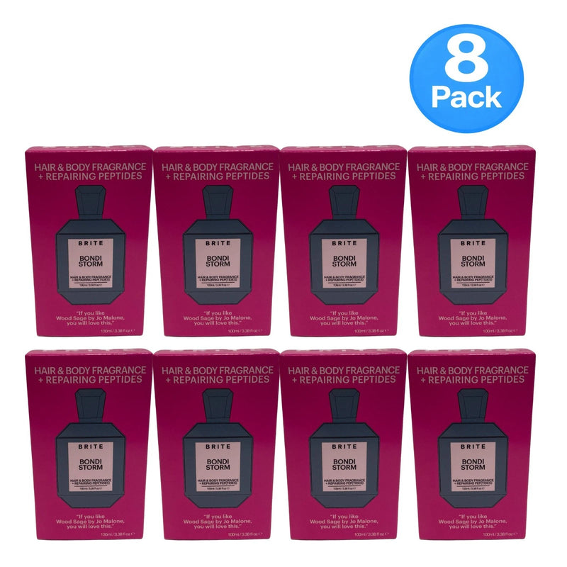 BRITE Bondi Storm Hair & Body Fragrance 3.38 oz 8 Pack New