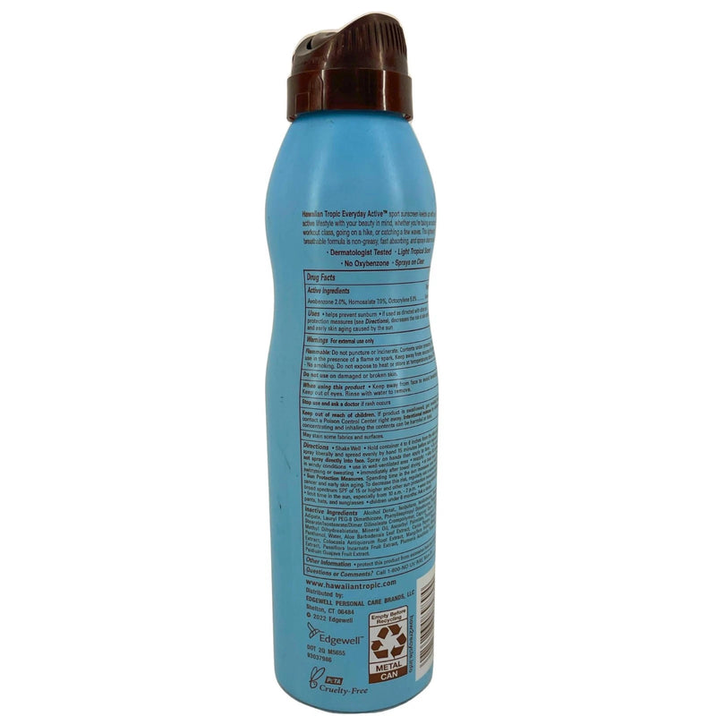 Hawaiian Tropic Everyday Active Sport Sunscreen Spray SPF 30 6oz 6 Pack New