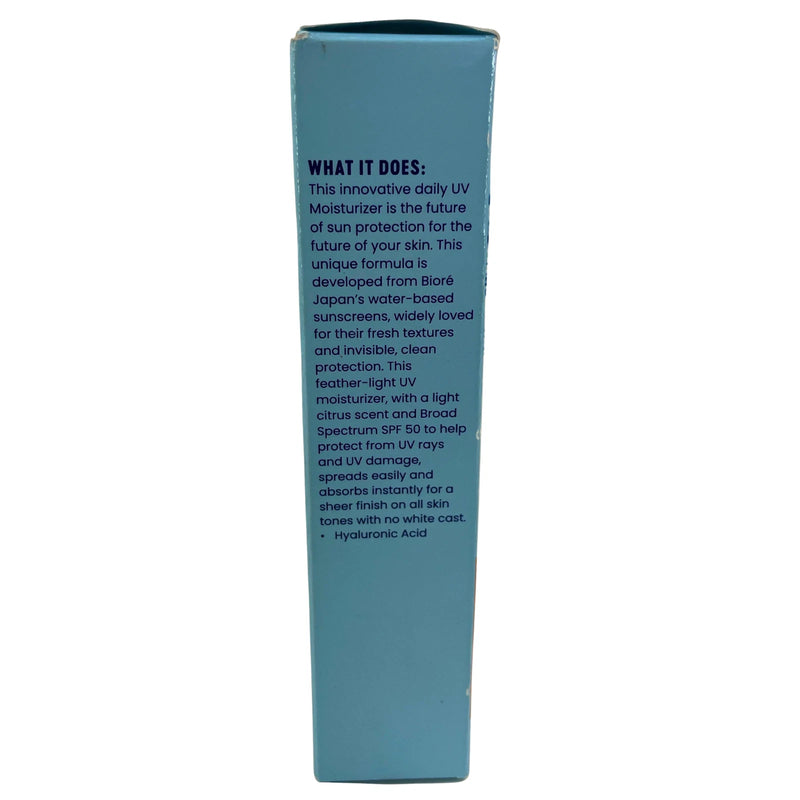 Bioré UV Aqua Rich Weightless Moisturizer SPF 50 1.7 oz 9 Pack New Exp 11/2026