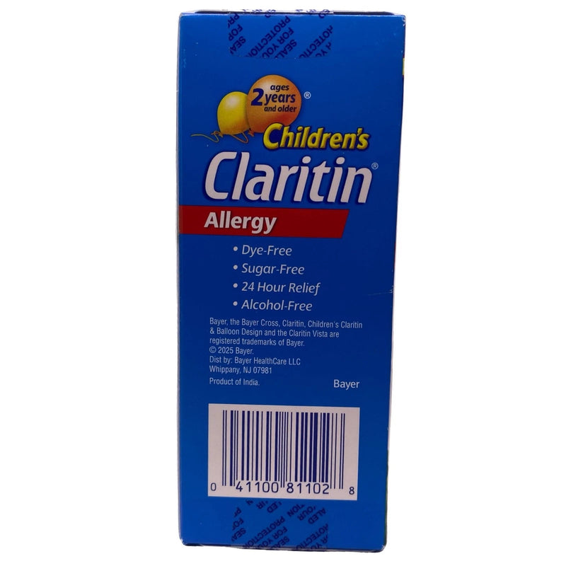 Children's Claritin Allergy Grape 4 fl oz 2 Pack Exp 01/2029 New