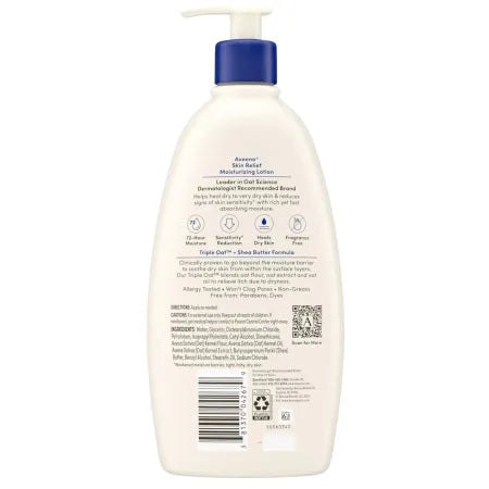 Aveeno Skin Relief Moisturizing Lotion 18oz 2 Pack New