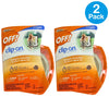 OFF! Clip-On Mosquito Repellent Starter Kit Fan Unit Refill Batteries 2 Pack New