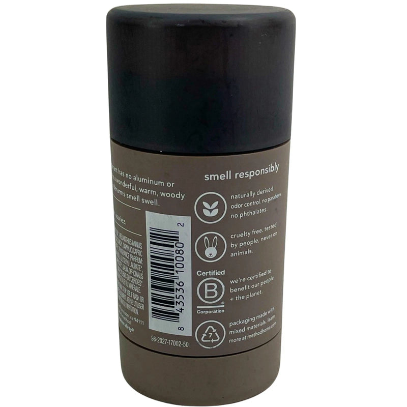 method men Deodorant Cedar + Cypress Aluminum Free Plant Mineral Based 3 Pack