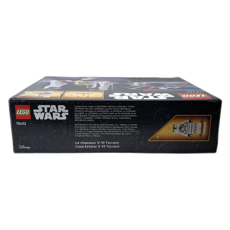 V-19 Torrent Starfighter Building Toy Set 3 Minifigures Ages 9+ New