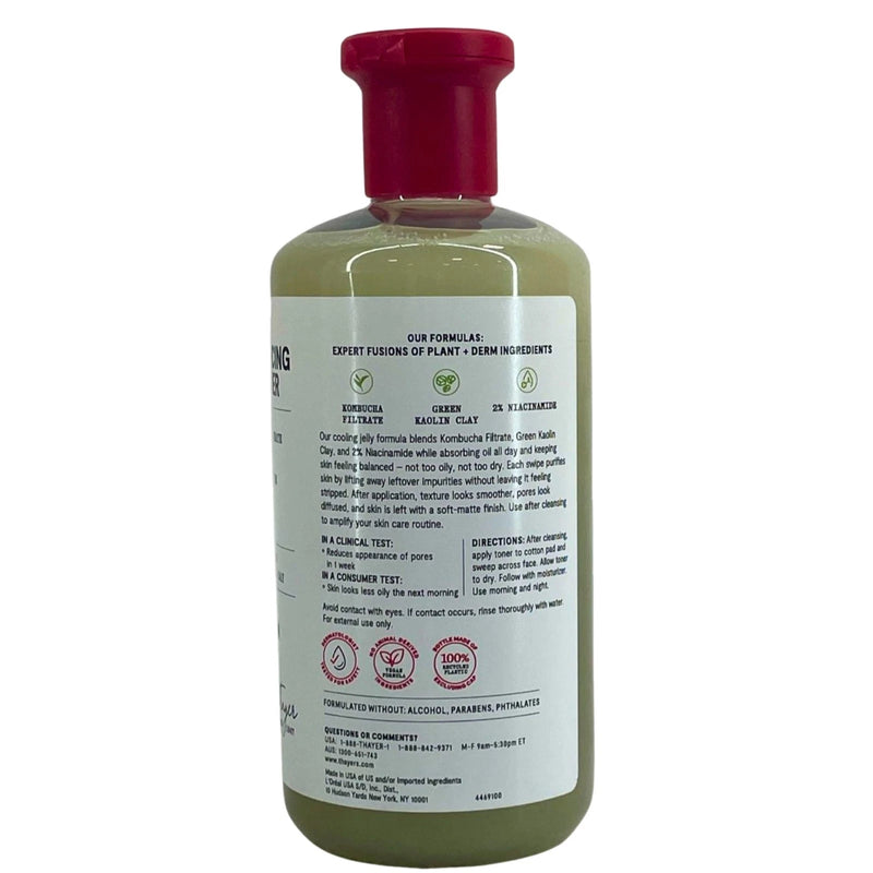 Thayers Oil Balancing Jelly Toner Kombucha 2% Niacinamide 12 oz 2 Pack New