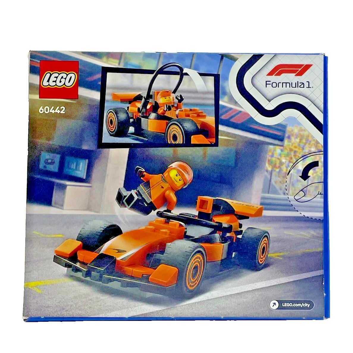 LEGO City McLaren Formula 1 Race Car 60442 Building Toy Set 86 Pieces 2 Pack 3