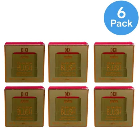 Pixi by Petra On-the-Glow BLUSH Tinted Moisture Stick Ruby 0.3oz 6-Pack New