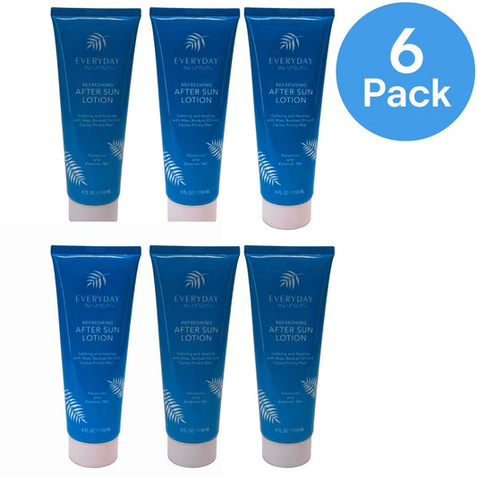 UNSUN Everyday Refreshing After Sun Lotion Aloe Baobab 4oz bottle in 6 pack set