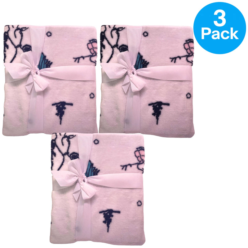 Peanuts Snoopy Winter Theme Super Soft Character Pillow & Throw Blanket Set 3 Pa