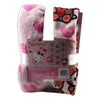 Hello Kitty Character Hugger Throw Blanket Set Valentine Super Soft 40x50 New