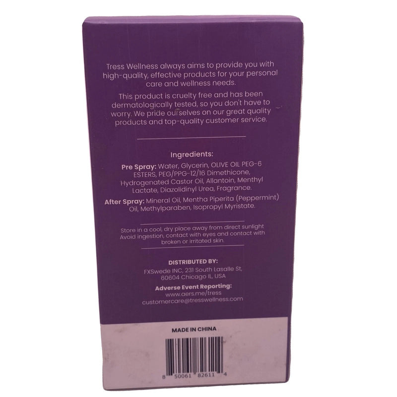 Tress Wellness Pre & After Wax Spray Kit 3.4 fl oz 2 Bottles New