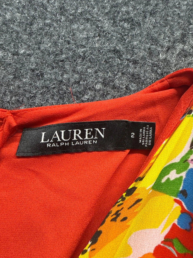 Lauren Ralph Lauren Dress Floral print Size 2 Women's NWOT NWT