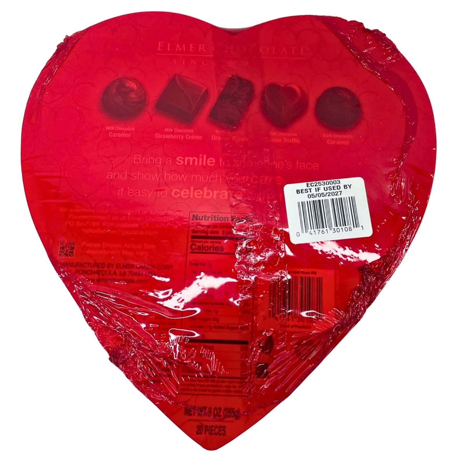 Elmer Chocolate Assorted Chocolates 9 Oz 2 Pack New