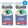 Bausch + Lomb Ocuvite Eye Supplement Lutein & Exp 02/27 Pack of 2 New