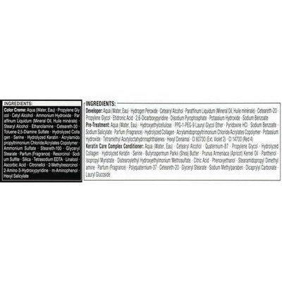 Schwarzkopf Keratin Color 5.3 Berry Brown Hair Dye - 2 Pack Permanent 9