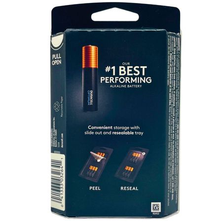 Duracell Optimum AAA Batteries 6 Count Pack - Long-lasting Alkaline Power with 4X Power Boost Ingredients (2 Pack) New 3
