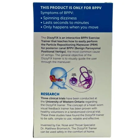 DizzyFIX Vertigo Exercise Trainer 2 Pack New