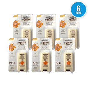 Hawaiian Tropic Weightless Hydration Stick SPF 60 Sunscreen Exp 09/28 Pack of 6 New